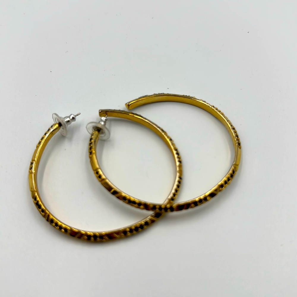 Bebé Goldtone hoops